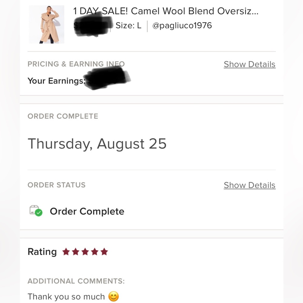 1 DAY SALE! Camel Wool Blend Oversized Belted Long Maxi Waterfall Collar Coat - Picture 3 of 9